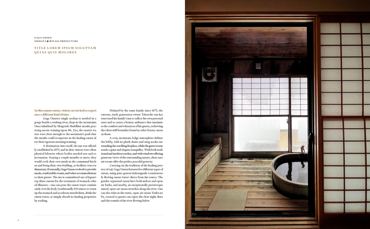 Onsen and Ryokan of Japan