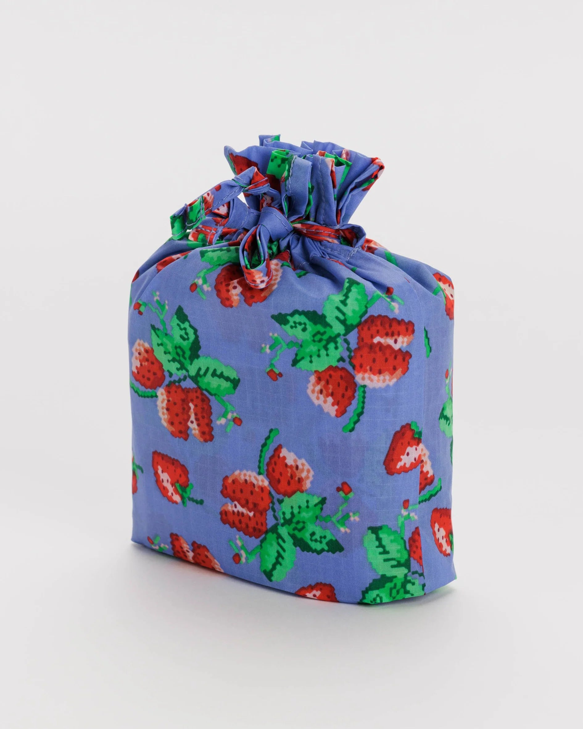 fruit salad needlepoint bag - THRIFTWARES