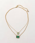Power of Two Necklace Set | Emerald Sea