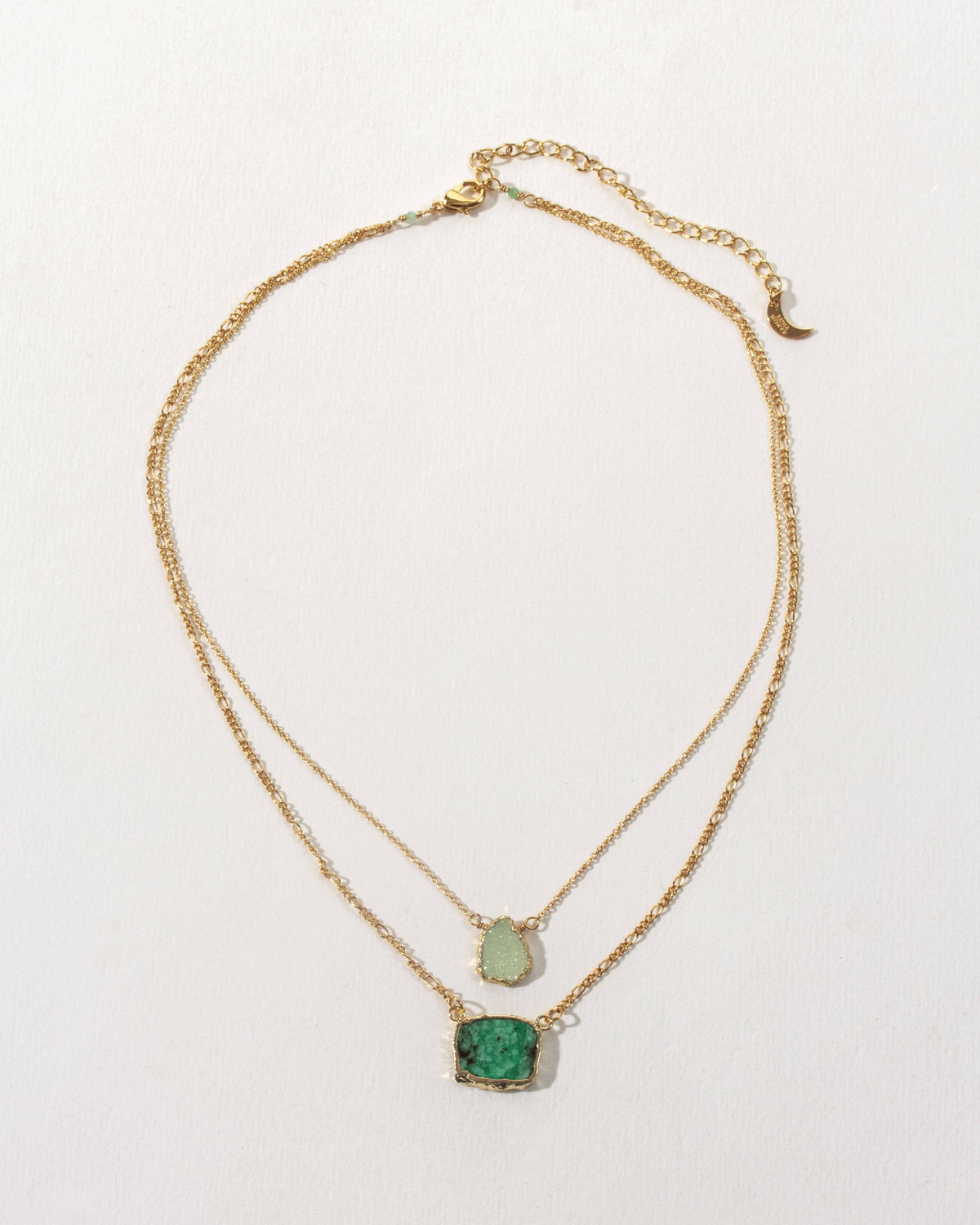 Power of Two Necklace Set | Emerald Sea