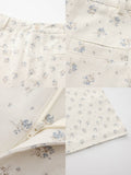 Floral Wide Leg Pants