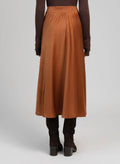 Jakia Skirt | Suede Brown