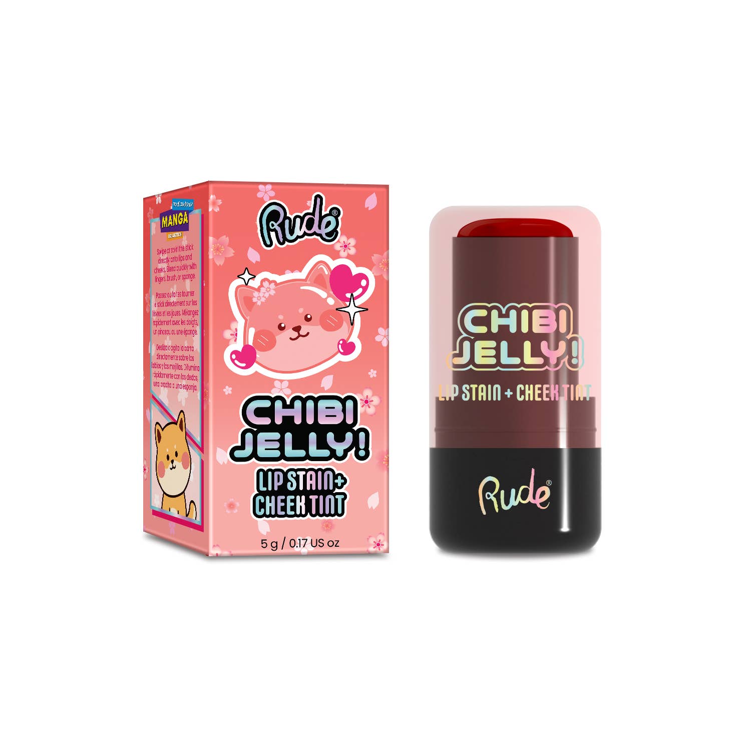 Lip Stain & Cheek Tint | Chibi Jelly Manga