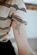 Birth Flower | Temporary Tattoo