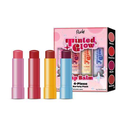 Tinted Glow Lip Balm | 4 Piece Set