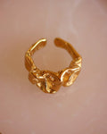 Lava Melted | Gold Ring