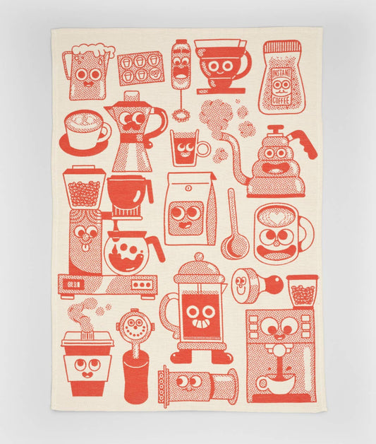 Coffee Time | Cotton Tea Towel