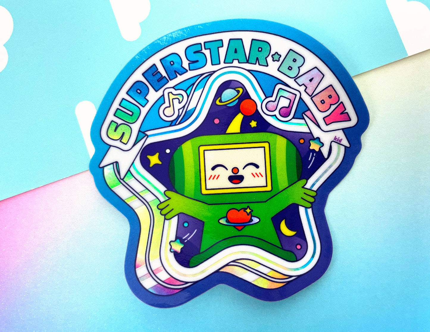 Super Star Baby | Holographic Sticker