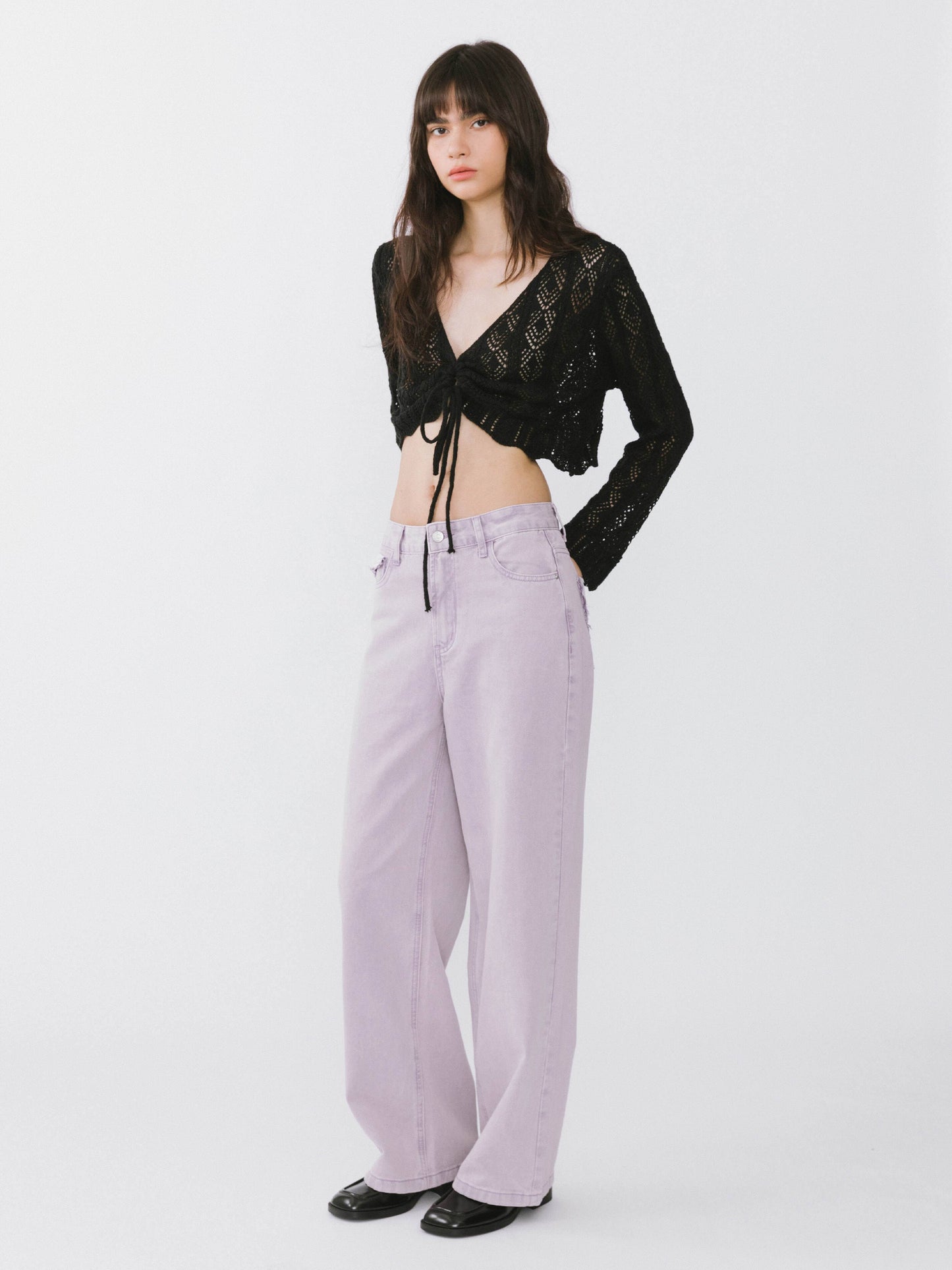 Lilac Pocket Classic Jeans