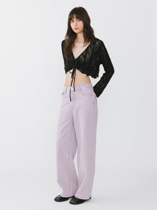 Lilac Pocket Classic Jeans