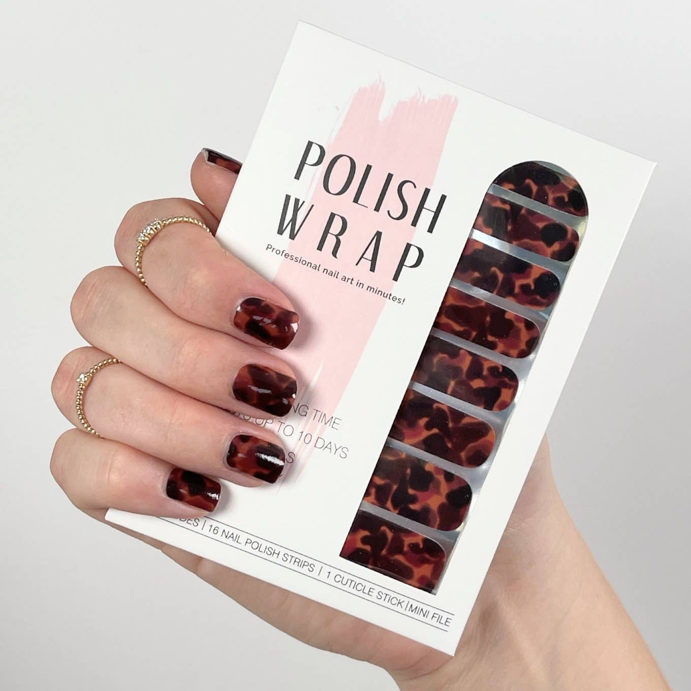Tortoise Shell | Nail Wrap