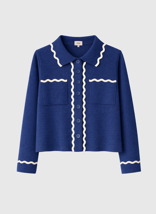 Valiano | Electric Blue Knit Cardigan
