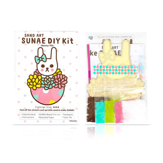 Sunae Sand Art - DIY Kit | Bunny Pot