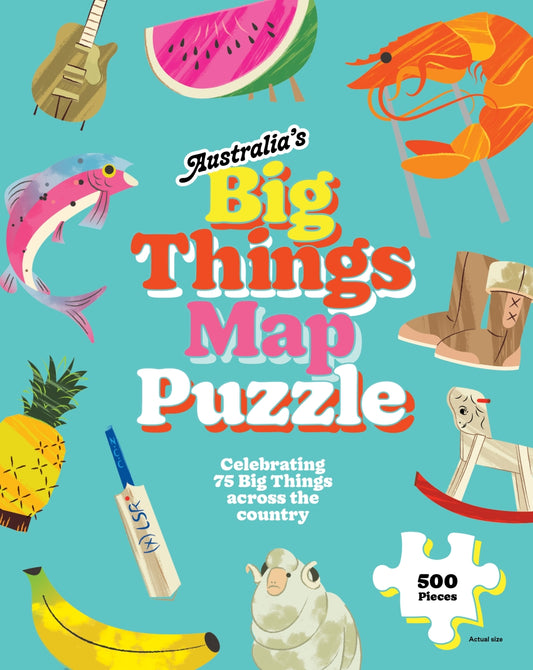 Australia’s Big Things Map: 500-Piece Puzzle