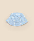 Cotton Muslin Bucket Hat | Daisy Blue