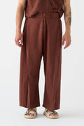 Wide-leg Trousers | Chocolate