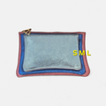 Metallic Leather Pouch | More Colours Available