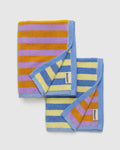 Hand Towel Set of 2 | Hotel Stripe