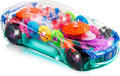 Light Up Transparent Toy Car
