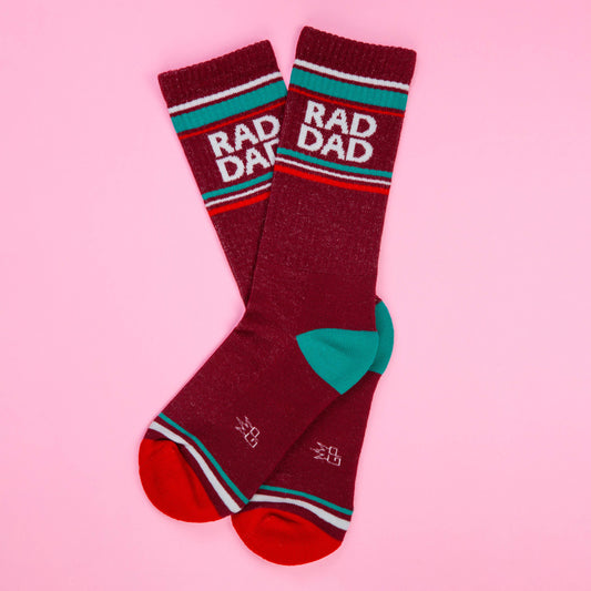 Rad Dad | Gym Crew Socks