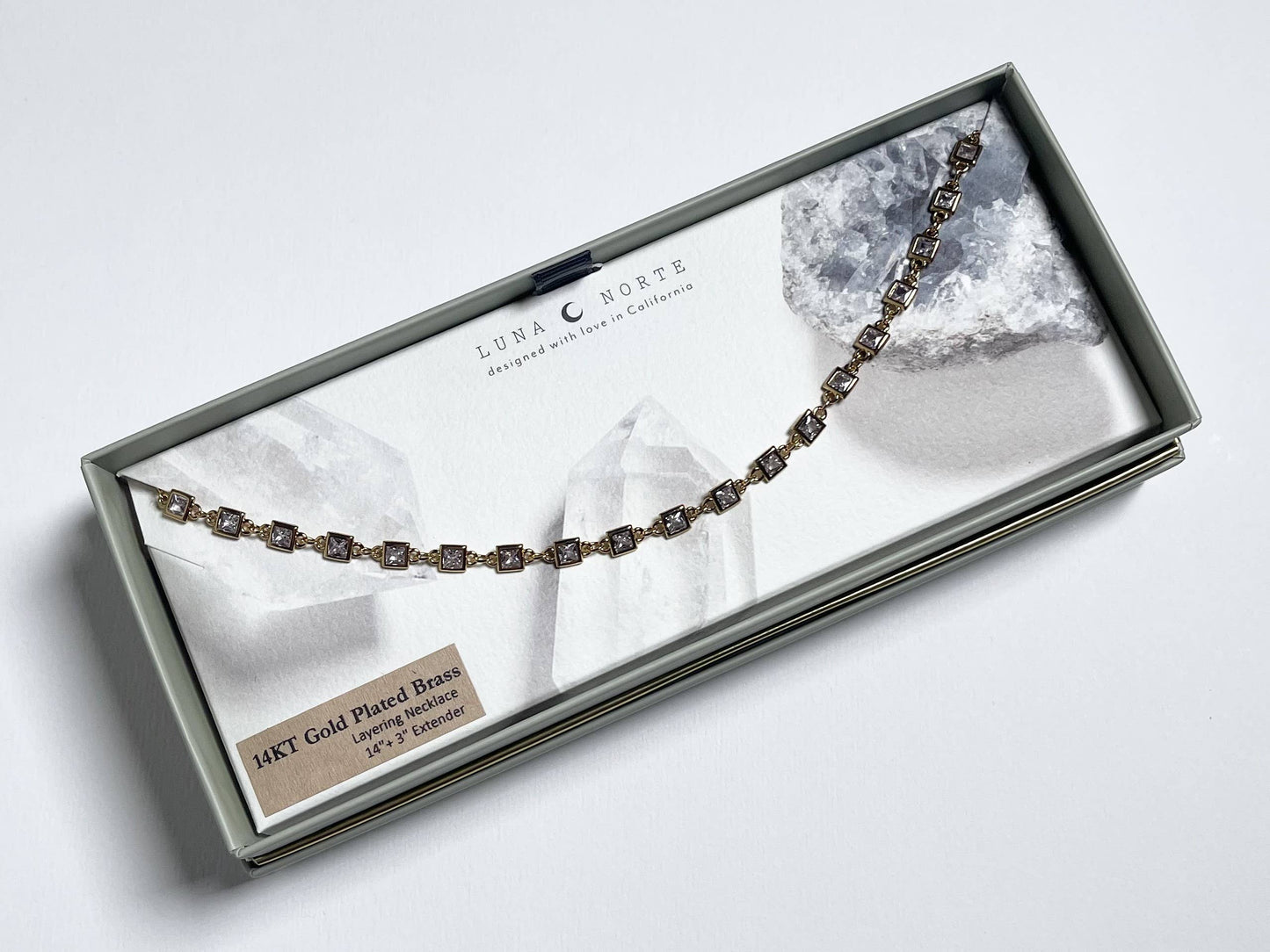 Grid Necklace | Circonia