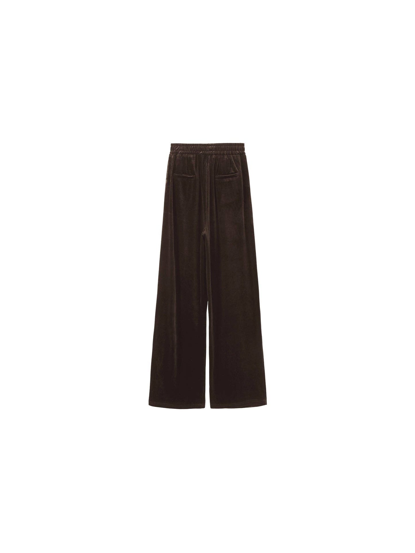 Velvet Wide Leg Pants