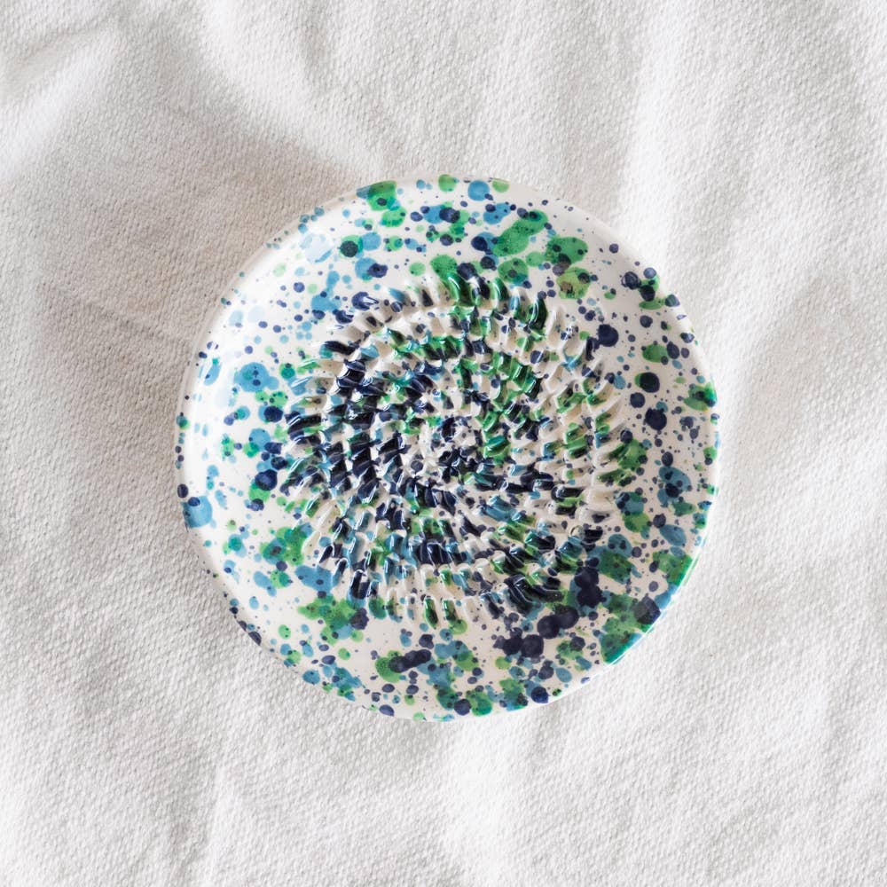 Small Grater Ceramic Dish | Coral