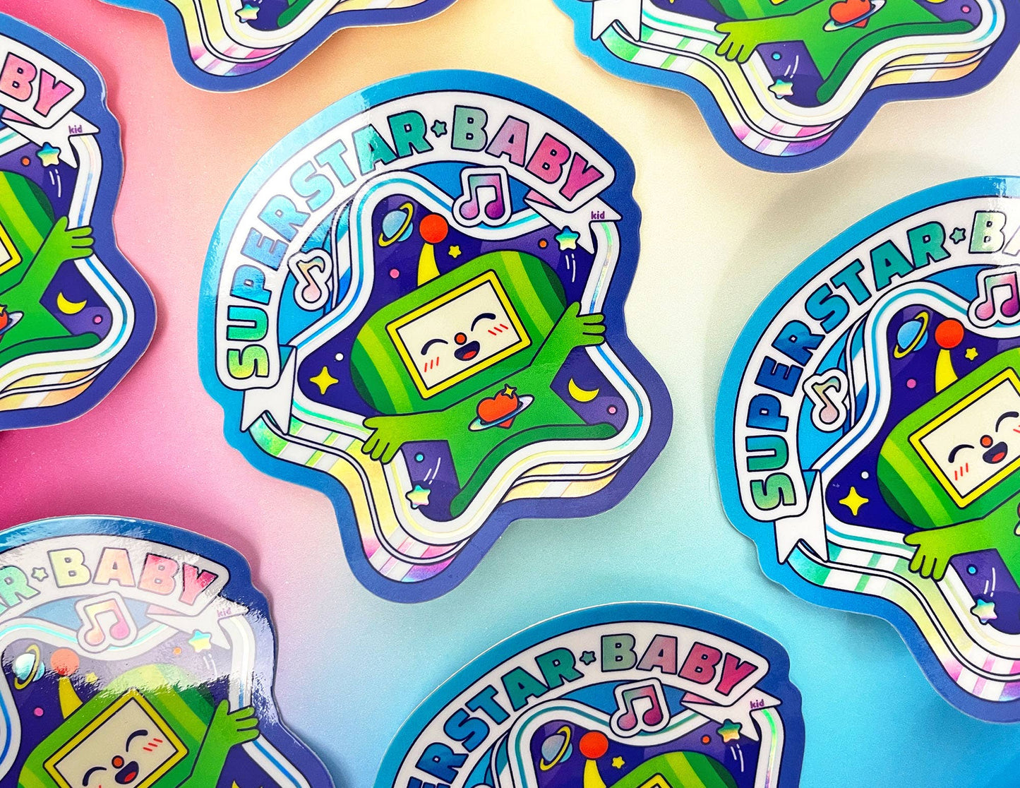 Super Star Baby | Holographic Sticker
