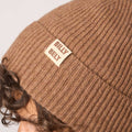 Wool Beanie | Brown