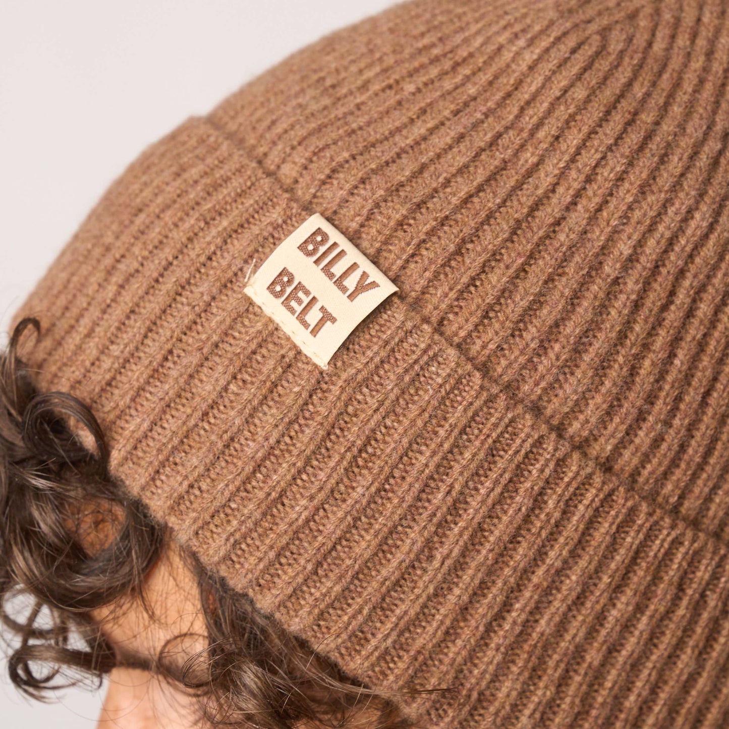 Wool Beanie | Brown