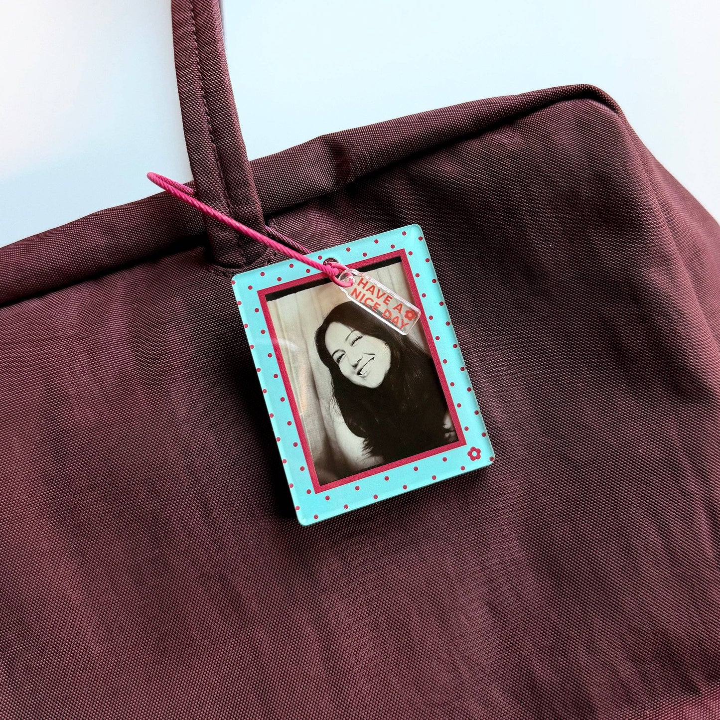 Photo Frame Keychain | Baby Blues