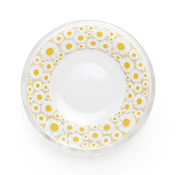 Aderia Small Retro Plate | Yellow