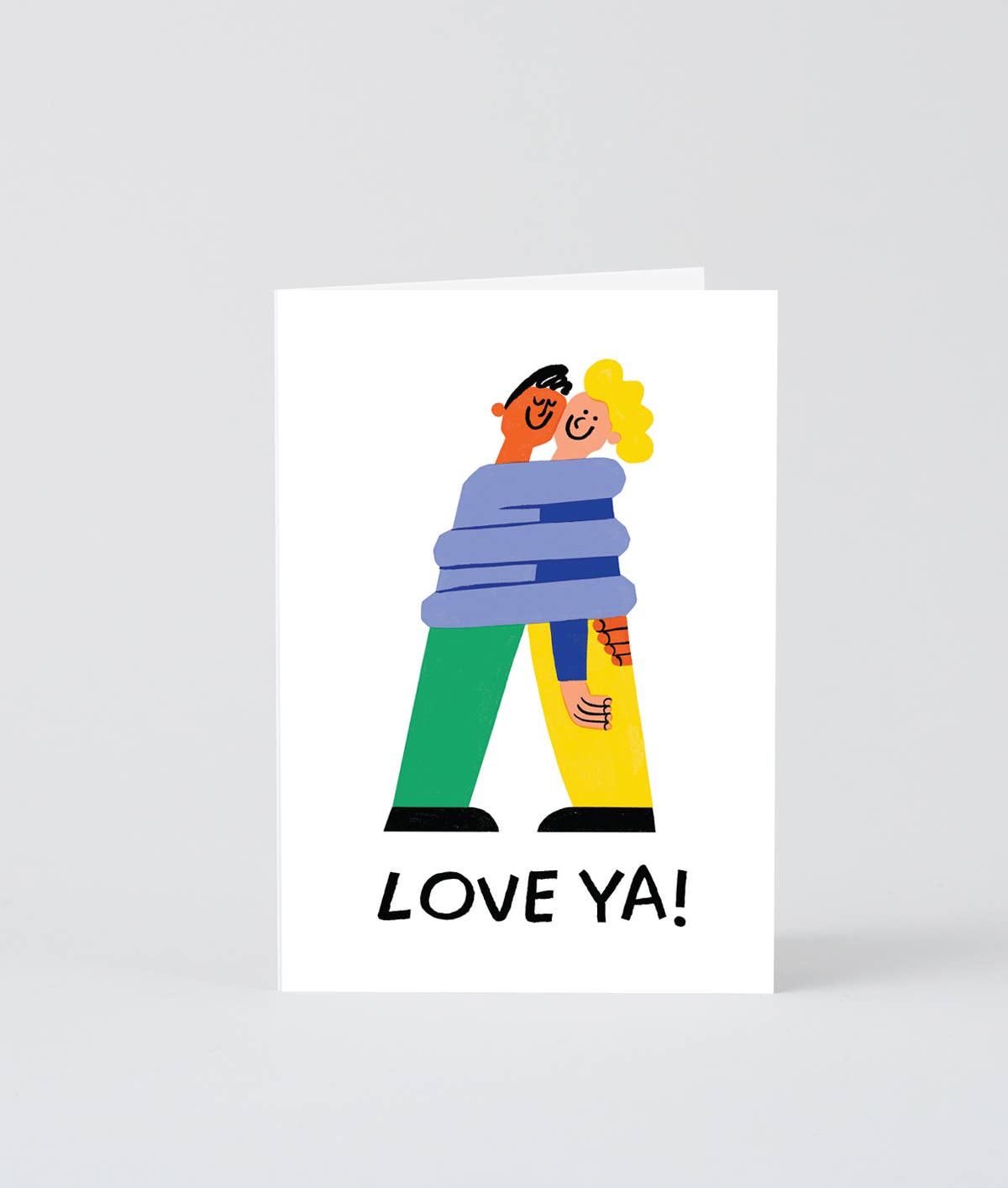 'Love Ya' Greetings Card