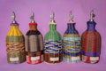 Oil Decanter | Red & Olive