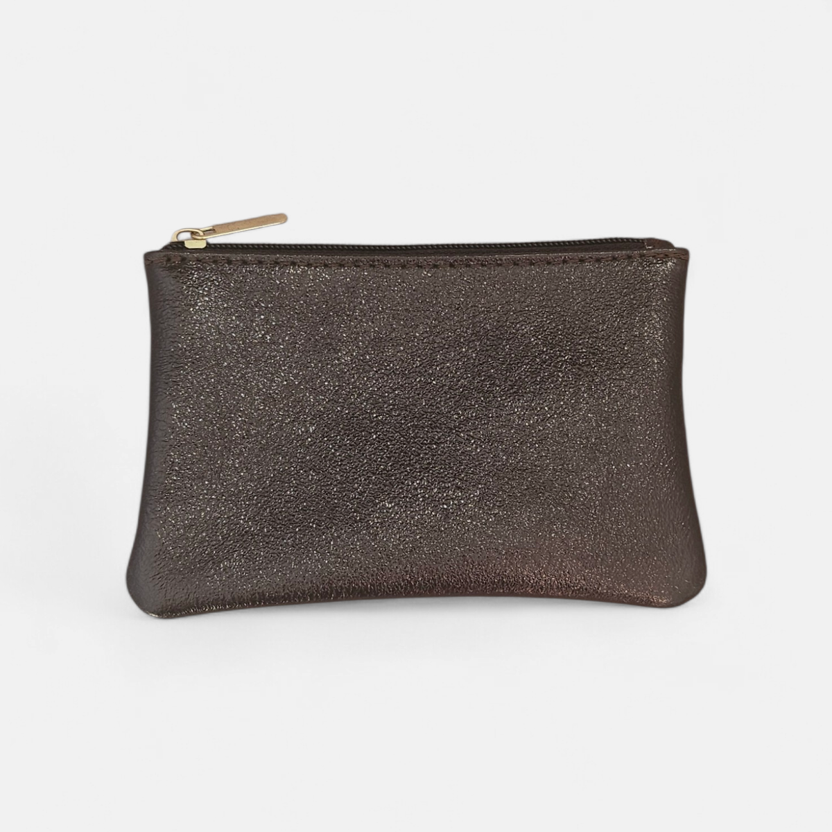 Metallic Leather Pouch | More Colours Available