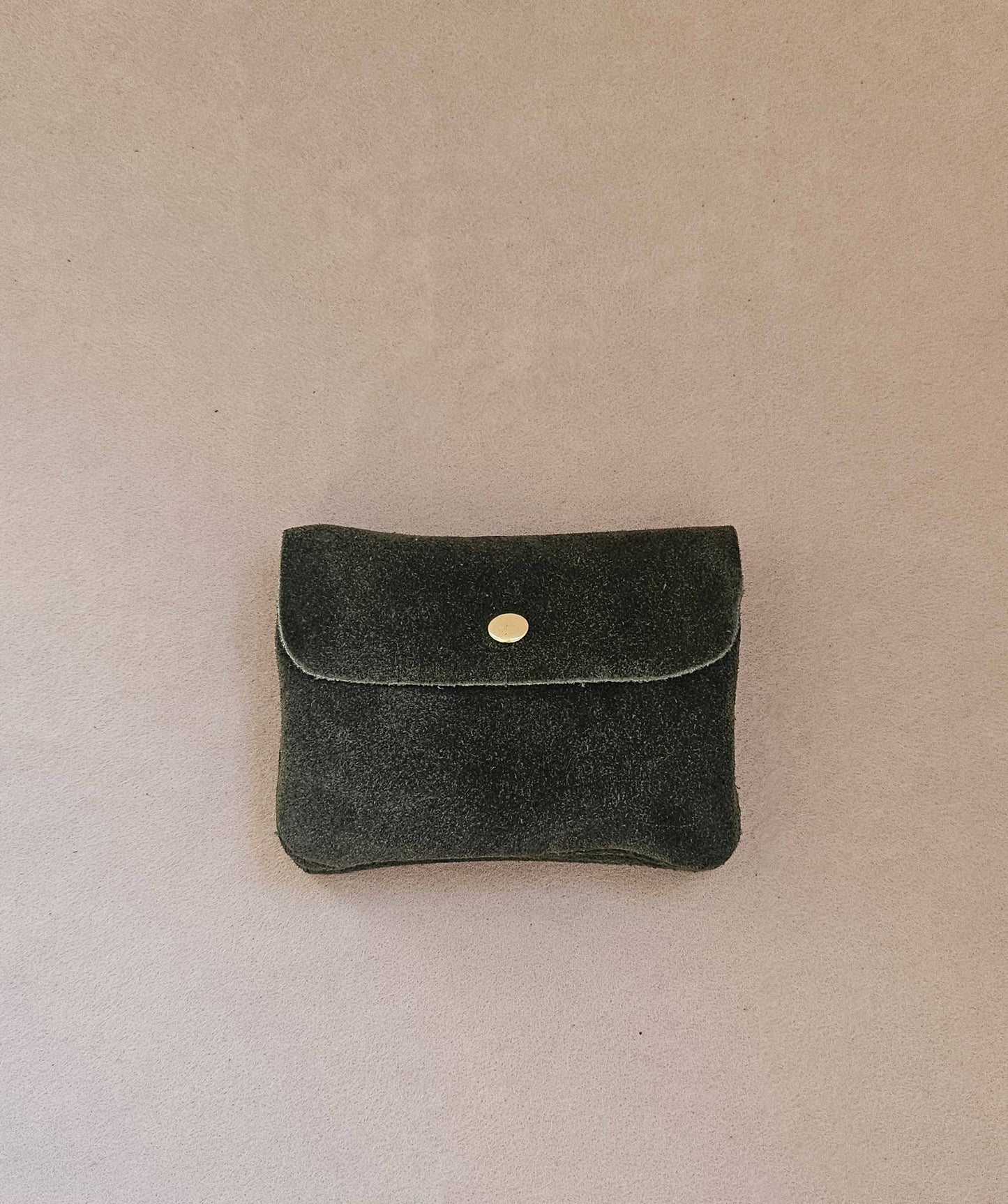 Suede Leather Coin Purse | More Colours Available