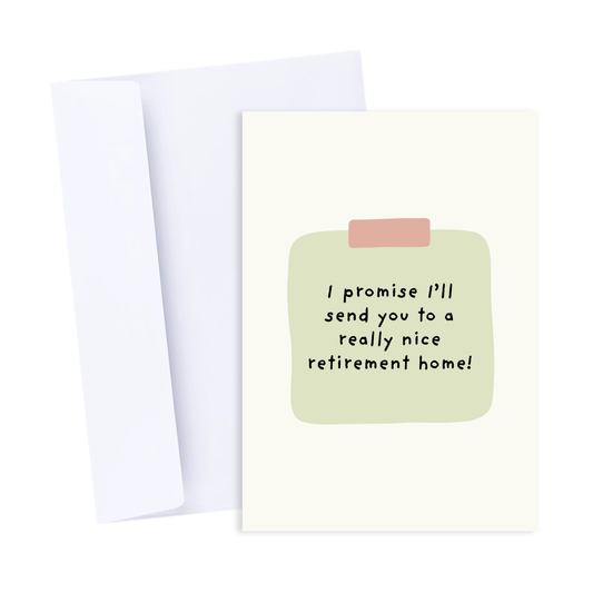 Retirement Home Card