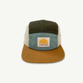 Rad Kid Spliced 5 Panel Cap | Khaki - Toddler