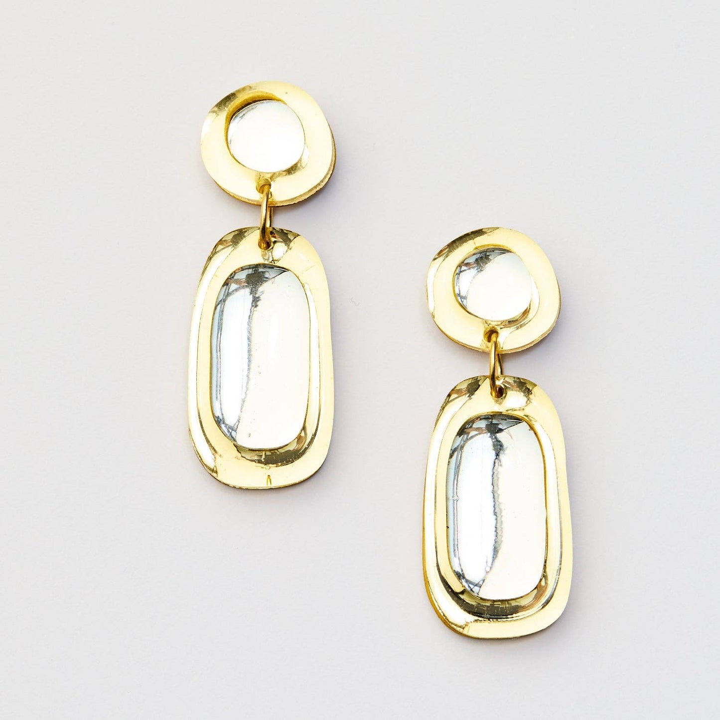 Jelly Drop Earrings | Gold / Silver