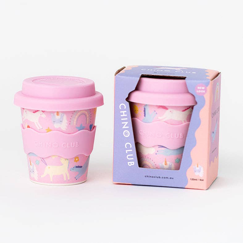 Pink Unicorn Babychino Cup | 4oz