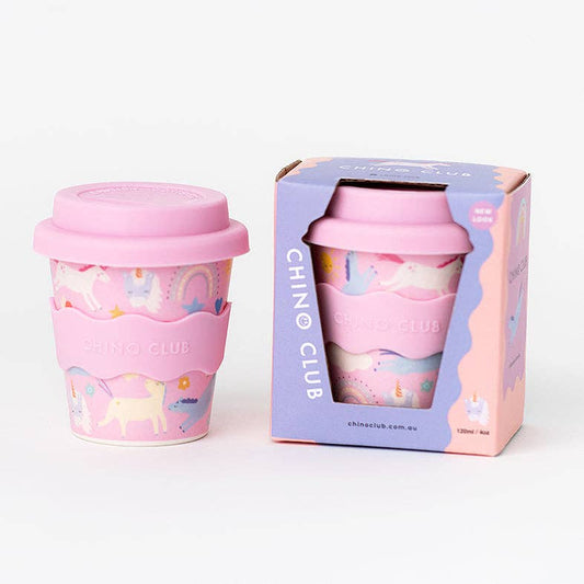 Pink Unicorn Babychino Cup | 4oz