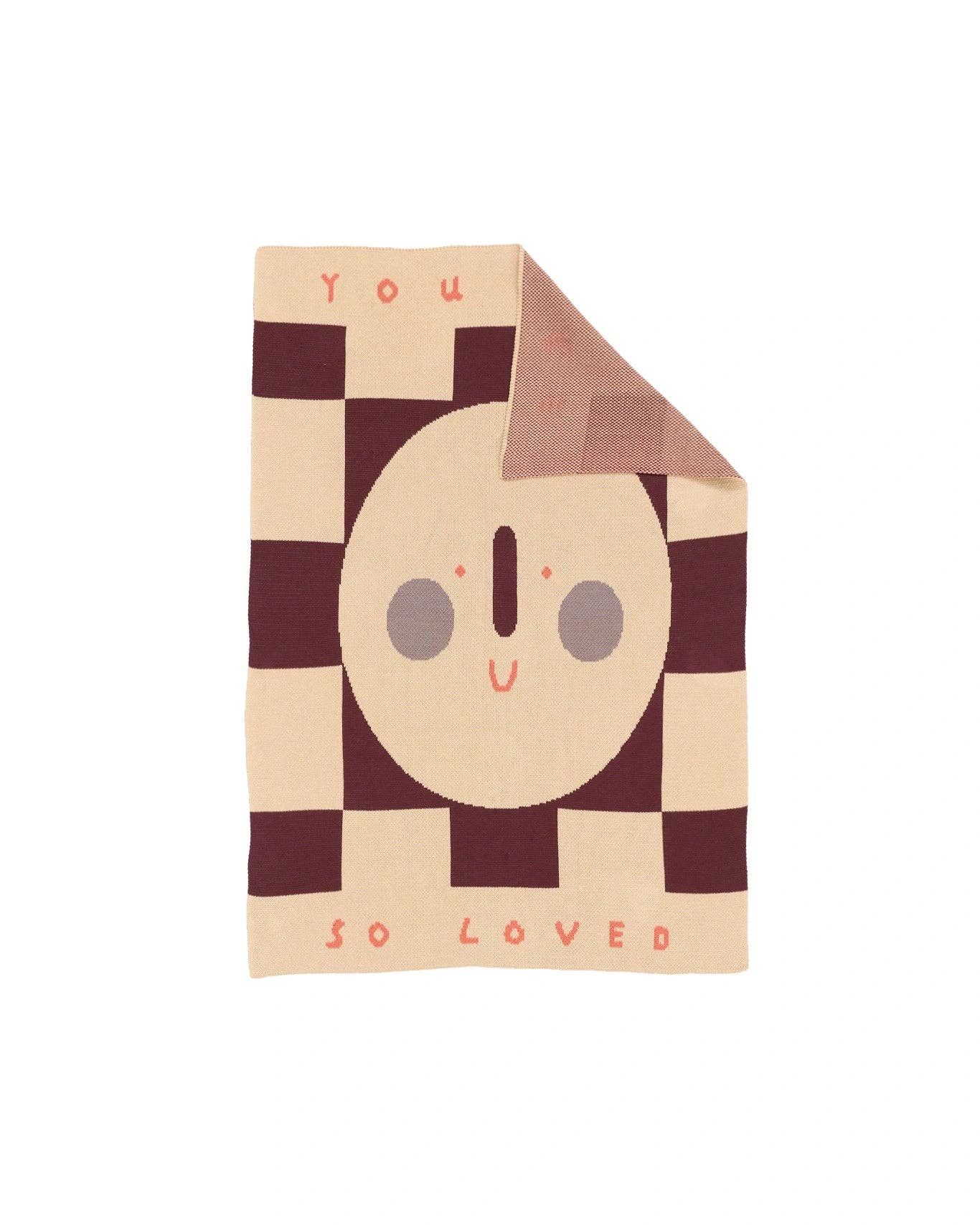 Knit Mini Blanket | You Are So Loved
