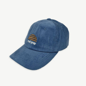 Rad Pop Cord Cap | Denim Blue