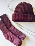 Hand Dyed Chunky Knit Beanie | Various Colours