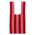 Knit Tote Bag  | Assorted Stripe Colours