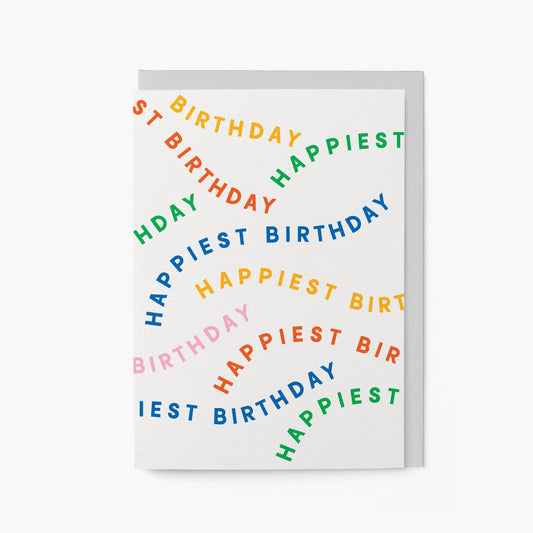 Happiest Birthday - Birthday card