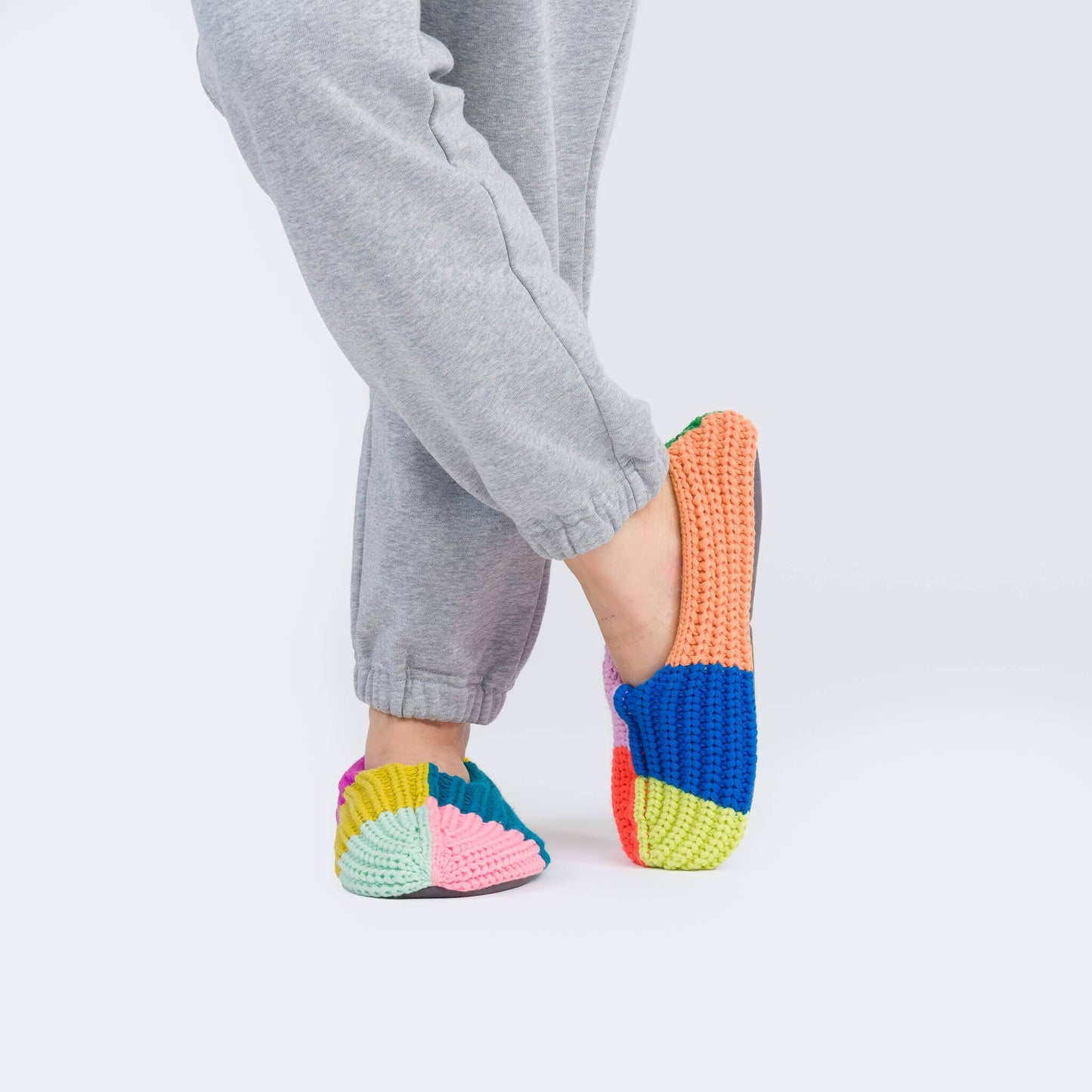 Mismatch Rib Slippers | various colours