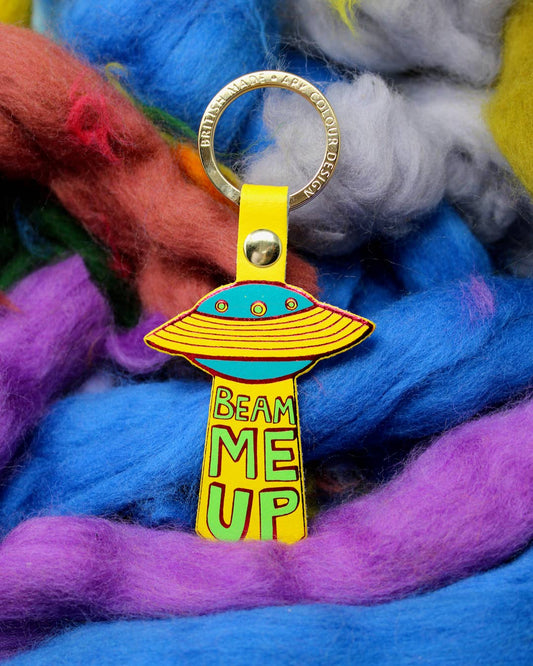 UFO Key Fob | Yellow