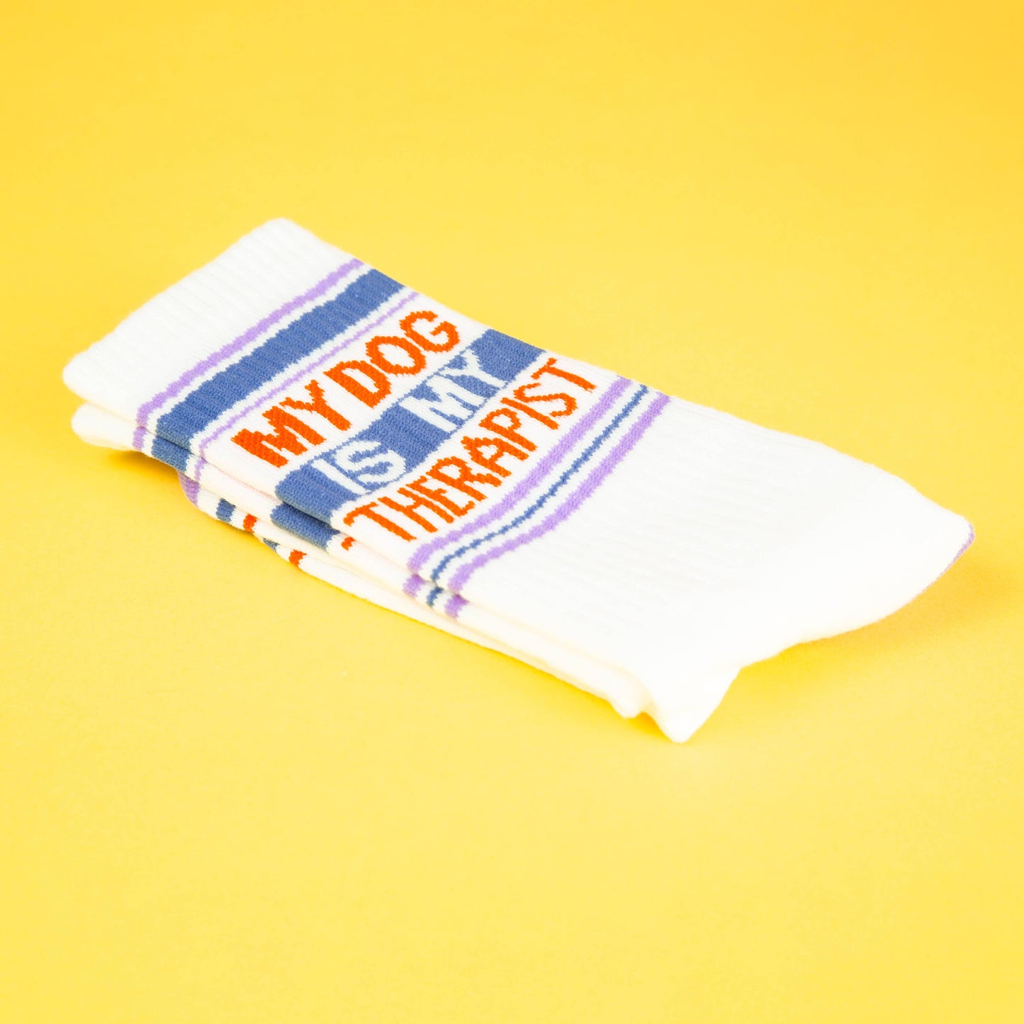 My Dog Is My Therapist | Gym Crew Socks