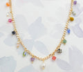 Multicharm Chain Necklace